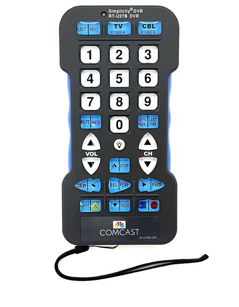 comcast remote for elderly.